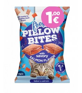 DISPLAY FRESH PILLOW BITES SALMON 40 gr.